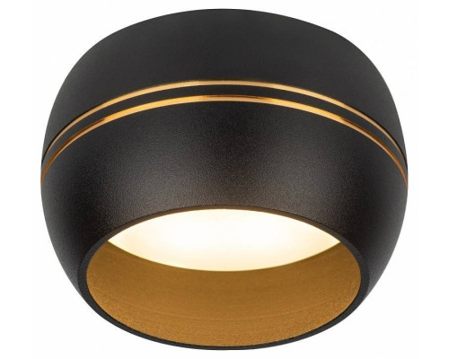 Накладной светильник Эра OL13 GX53 BK/GD Б0049036