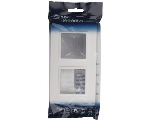 Рамка на 2 поста Эра Эра Elegance 14-5012-01