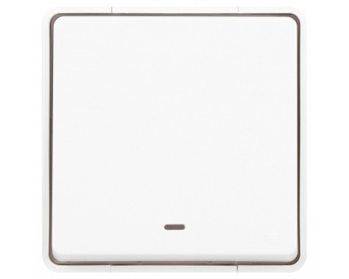 Переключатель одноклавишный с подсветкой Эра Эра Эксперт 11-1507-01