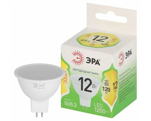 Лампа светодиодная Эра Green Line LED MR16-12W-830-GU10 GL