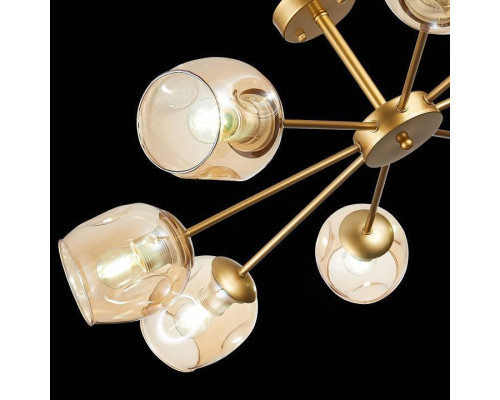 Люстра на штанге EVOLUCE Pallo 8 ламп E14 SLE155412-08