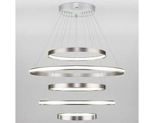 Подвесной светильник Eurosvet Olympia 90179/5 сатин-никель 145W