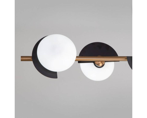 Подвесной светильник Eurosvet Moity 70149/6 черный/латунь Smart