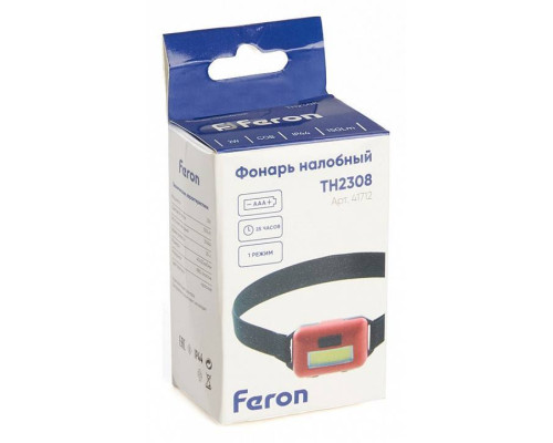 Фонарь налобный Feron TH2308 41712