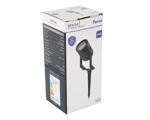 Наземный низкий светильник Feron  51963