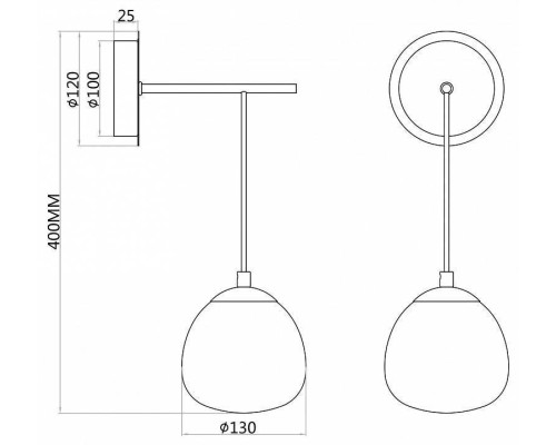 Бра Favourite Paramount 3047-1W