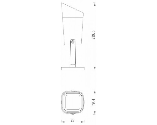 Наземный низкий светильник Favourite Relief 4031-1T