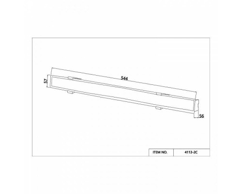 Встраиваемый светильник Favourite Aplot 4113-2C