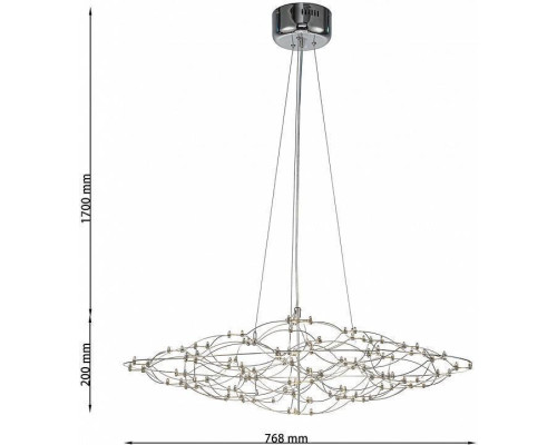 Подвесная люстра Favourite Thinner 4305-8P