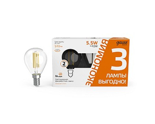 Лампа светодиодная Gauss  1051116T