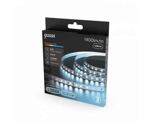 Лента светодиодная Gauss  23637042010