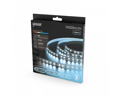 Лента светодиодная Gauss  23637442010