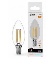 Лампа светодиодная Gauss Filament Elementary E14 10Вт 2700K 32110