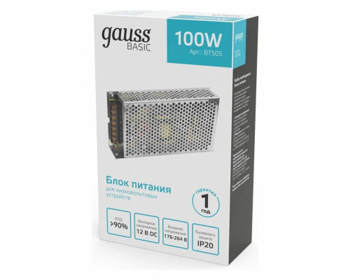 Блок питания Gauss  BT505