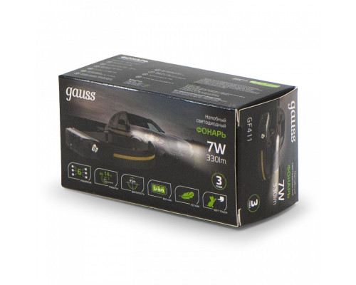 Фонарь налобный Gauss  GF411