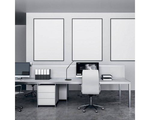 Настольная лампа офисная Gauss Qplus GT502 черная 10 Вт GT5022