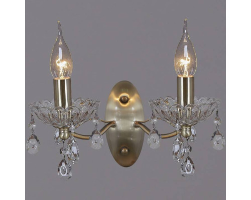 Бра ILLUMICO CASTOR IL0265-2WSQ-24 AB CASTOR