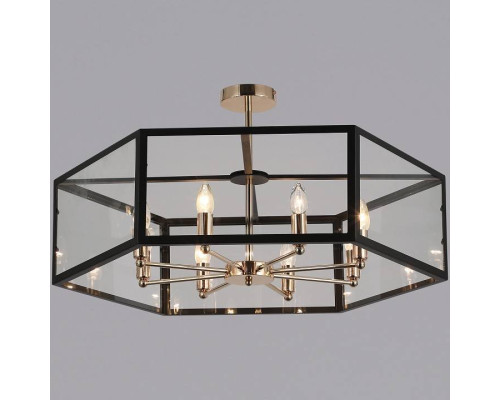 Люстра на штанге ILLUMICO IL4003-8P-59 FGD BK