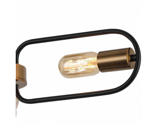 Люстра на штанге ILLUMICO  IL8253-3COU-79 BK GD