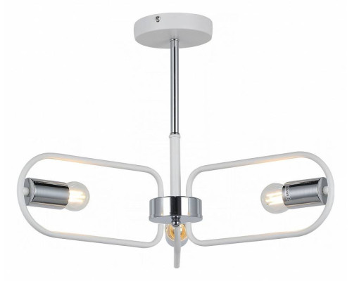 Люстра на штанге ILLUMICO  IL8253-3COU-79 WH CR