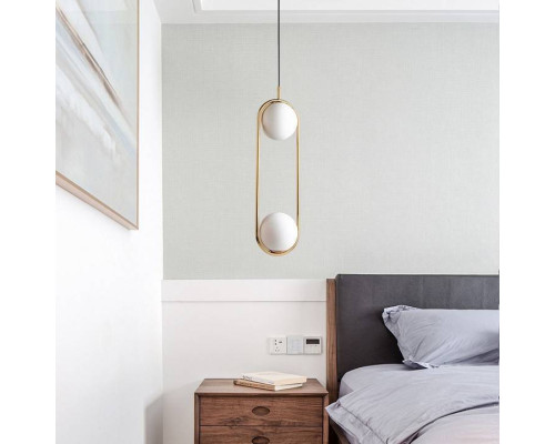 Подвесной светильник Imperiumloft Hoop Duo 181905-26