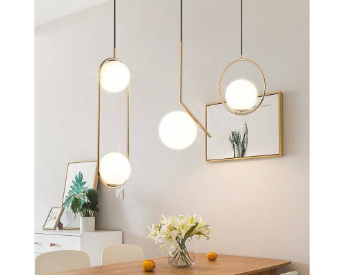 Подвесной светильник Imperiumloft Hoop Duo 181905-26