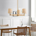 Люстра на штанге Imperiumloft Jorgenson White/Light wood STAVRA01
