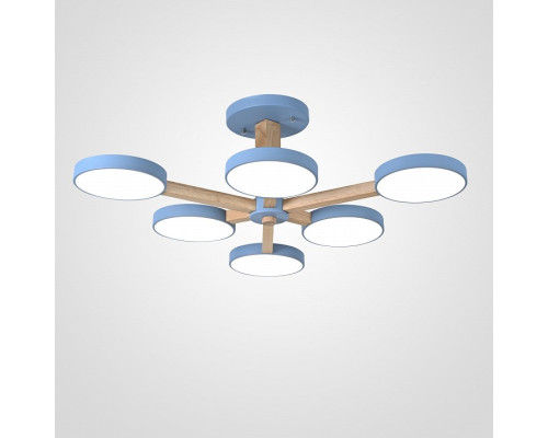 Люстра на штанге Imperiumloft TURNA Blue TURNA-B01