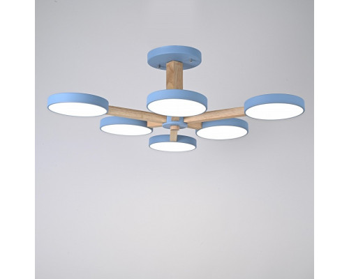 Люстра на штанге Imperiumloft TURNA Blue TURNA-B01