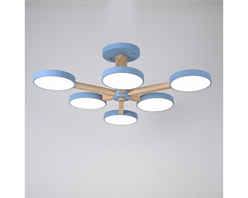 Люстра на штанге Imperiumloft TURNA Blue TURNA-B01