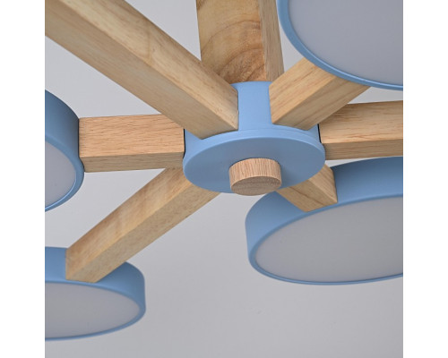 Люстра на штанге Imperiumloft TURNA Blue TURNA-B01