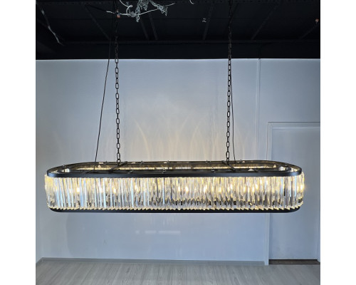 Подвесной светильник Imperiumloft Odeon Clear Glass Black 248522-22