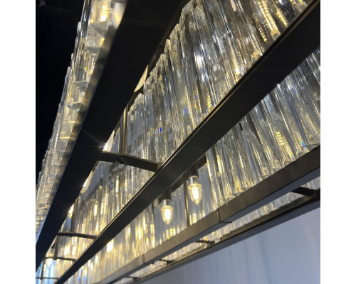 Подвесной светильник Imperiumloft Odeon Clear Glass Black 248522-22