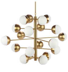 Люстра на штанге Imperiumloft Globe Cedar Moss Light 40,1667