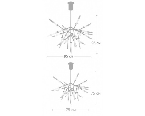 Люстра на штанге Imperiumloft  40.1229
