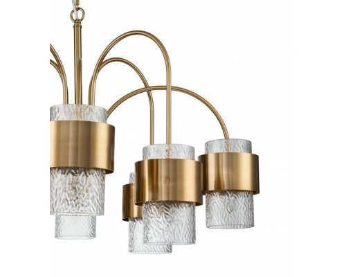 Подвесная люстра Indigo Eleganza 12019/A/8P Brass