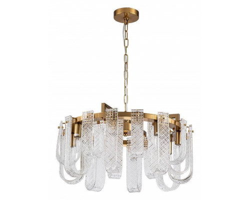 Подвесная люстра Indigo Brina 12027/8P Brass