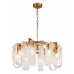 Подвесная люстра Indigo Brina 12027/8P Brass