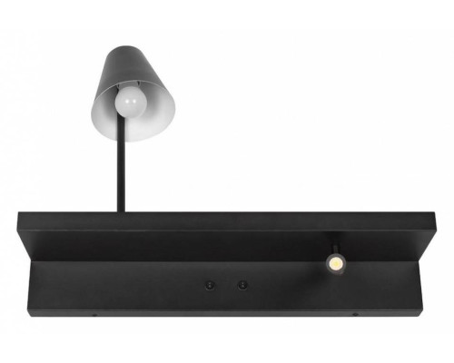 Бра с полкой Loft It Shelf 10216/2W Black