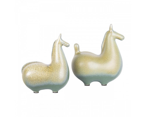 Набор из 2 статуэток Loft it Horse 10283 Green (2 pcs)