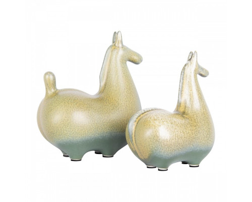 Набор из 2 статуэток Loft it Horse 10283 Green (2 pcs)