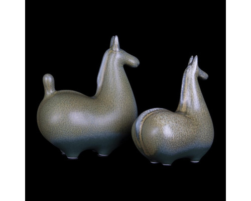 Набор из 2 статуэток Loft it Horse 10283 Green (2 pcs)