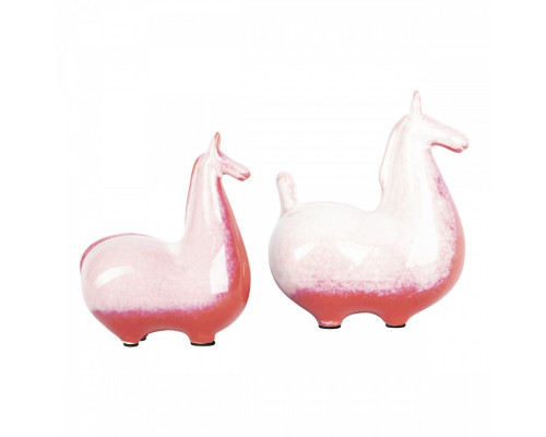 Набор из 2 статуэток Loft it Horse 10283 Red (2 pcs)