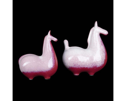 Набор из 2 статуэток Loft it Horse 10283 Red (2 pcs)