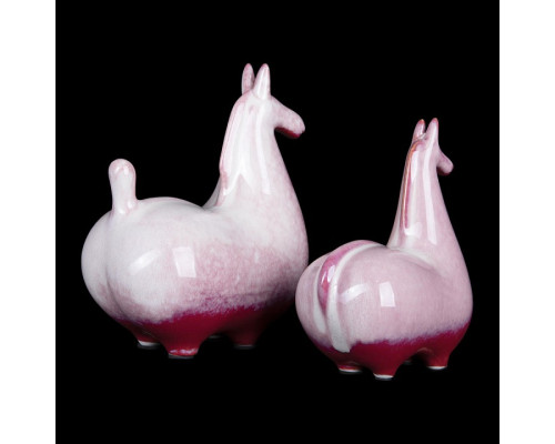 Набор из 2 статуэток Loft it Horse 10283 Red (2 pcs)