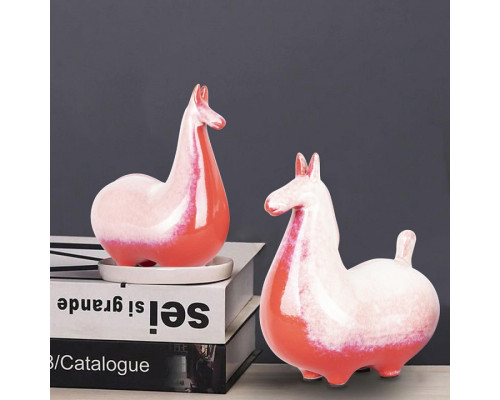 Набор из 2 статуэток Loft it Horse 10283 Red (2 pcs)