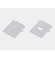 Заглушка для профиля Lumker  LS-12-SI-ECS