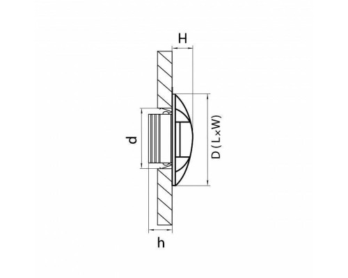 Встраиваемый светильник Lightstar Lumina 212263