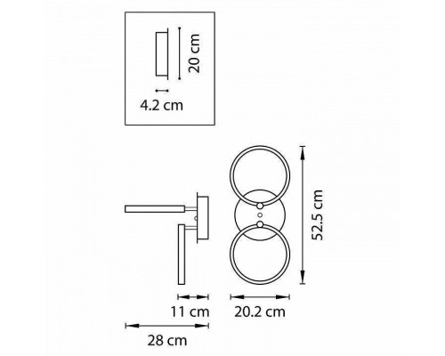 Бра Lightstar Breve 749622