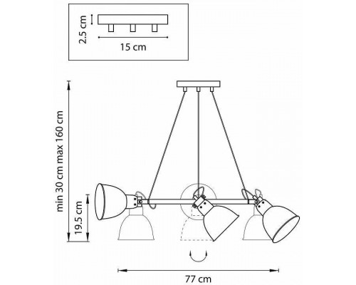 Подвесная люстра Lightstar Acrobata 761164